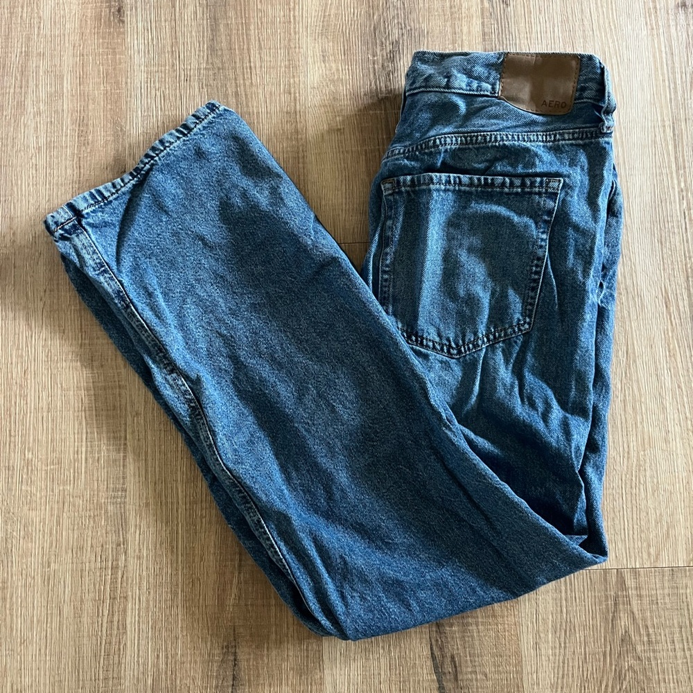 Aeropostale Women’s Blue Relaxed Jeans